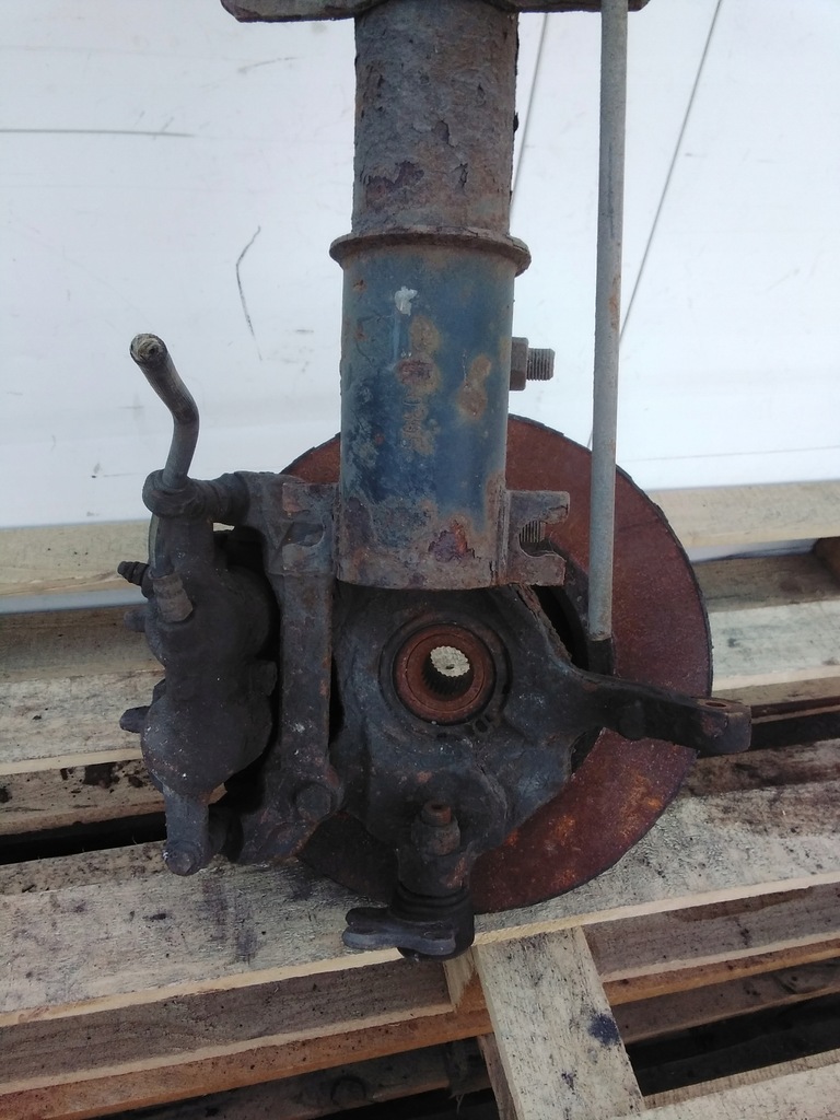 фото №4, 7545 opel vivaro 1.9 поворотний кулак амортизатор лівий