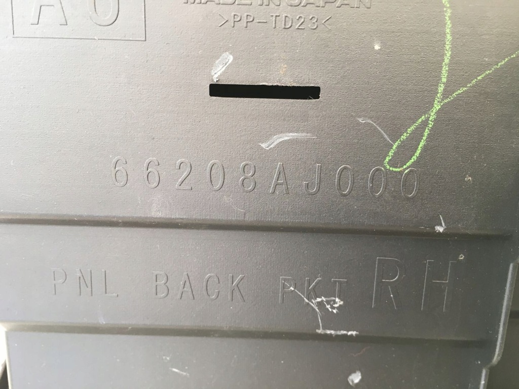 фото №9, Subaru outback 09-14 бардачок пассажира uk