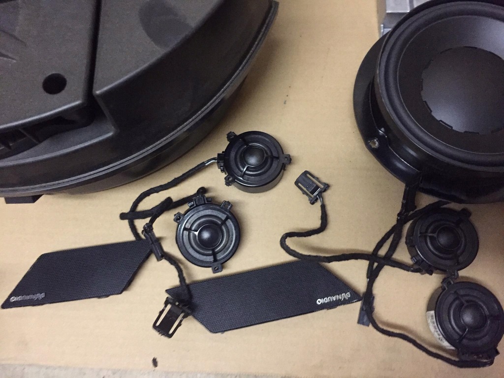 фото №11, Vw tiguan аудиосистема dynaudio динамик усилитель 5k0035453 5k0035456