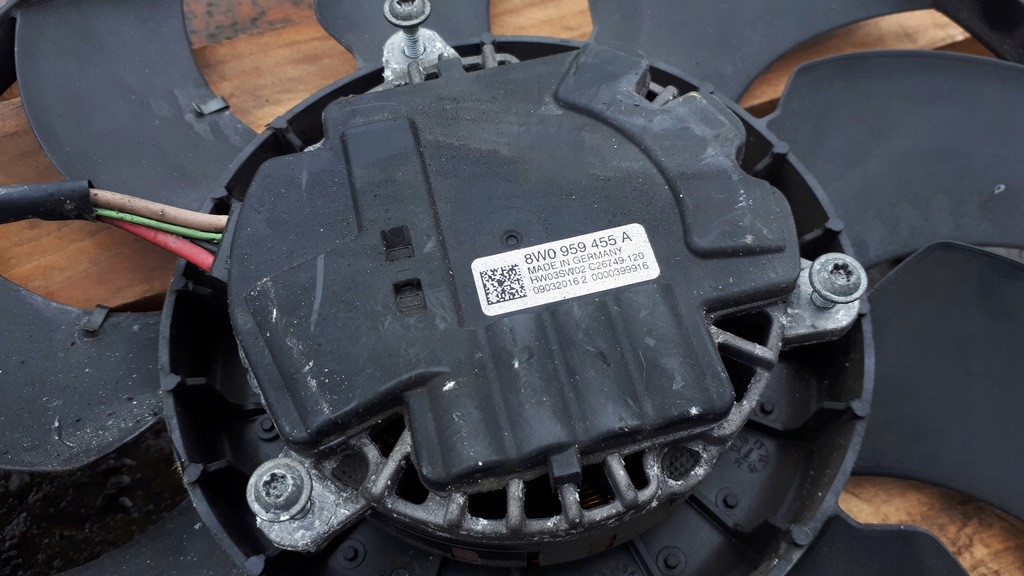 фото №9, A4 b9 8w вентиляторы радиатора 3.0 tdi a5 8w