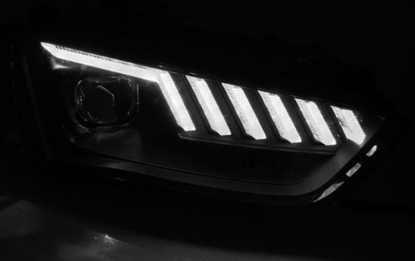 Фари передні audi a4 b8 12-15 чорний  led Ціна