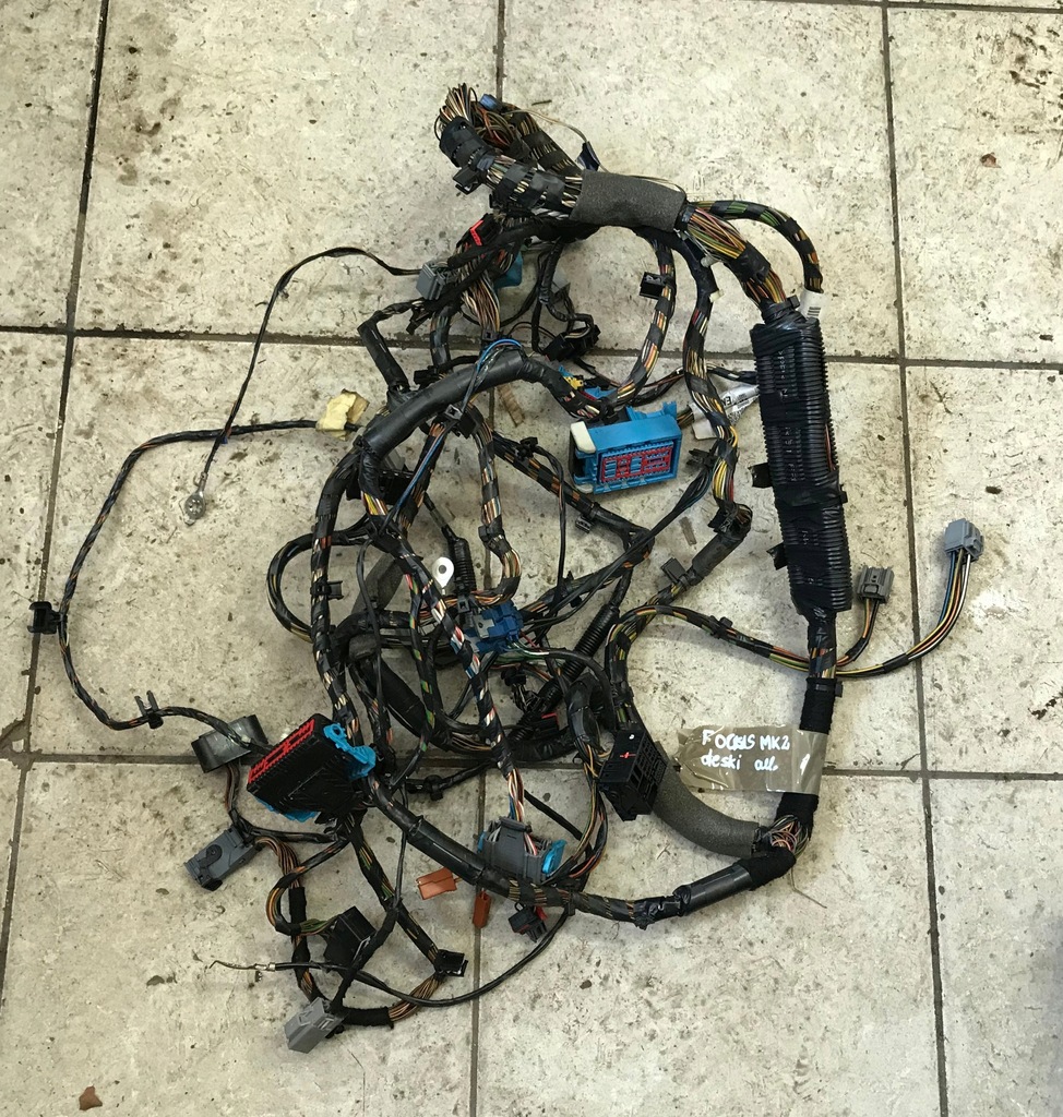 фото №1, Ford focus mk2 електропроводка панелі