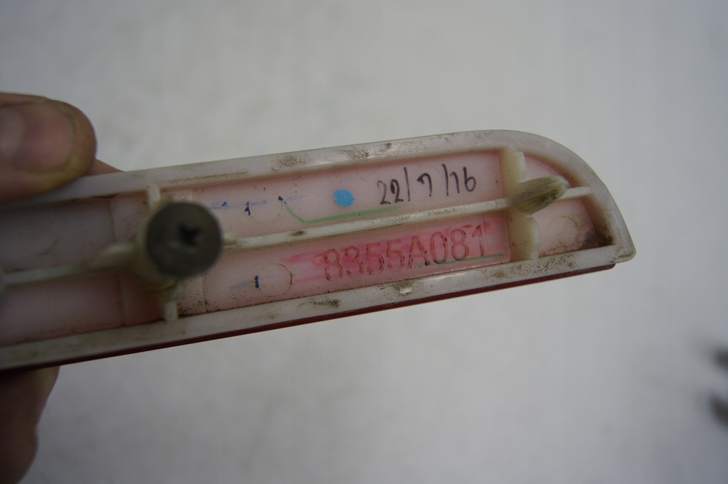 фото №9, Отражатель бампера левый + правый лампа заднего space star ii 1.0 lift