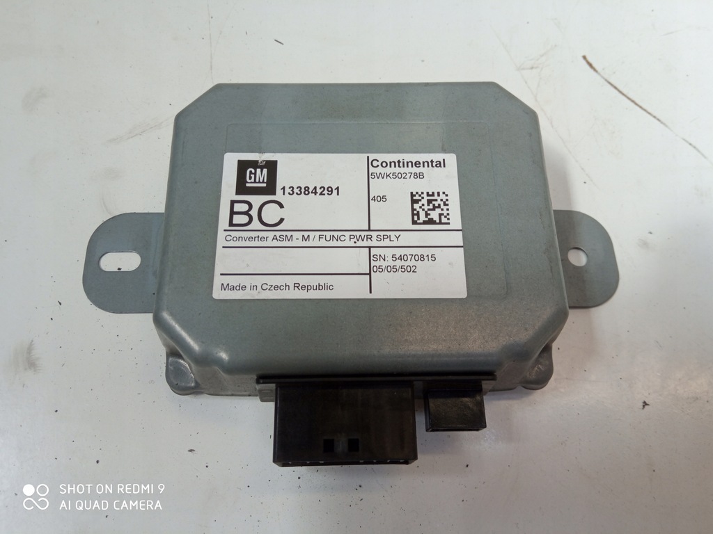 фото №1, Opel insignia lift модуль радіо навігації 13384291