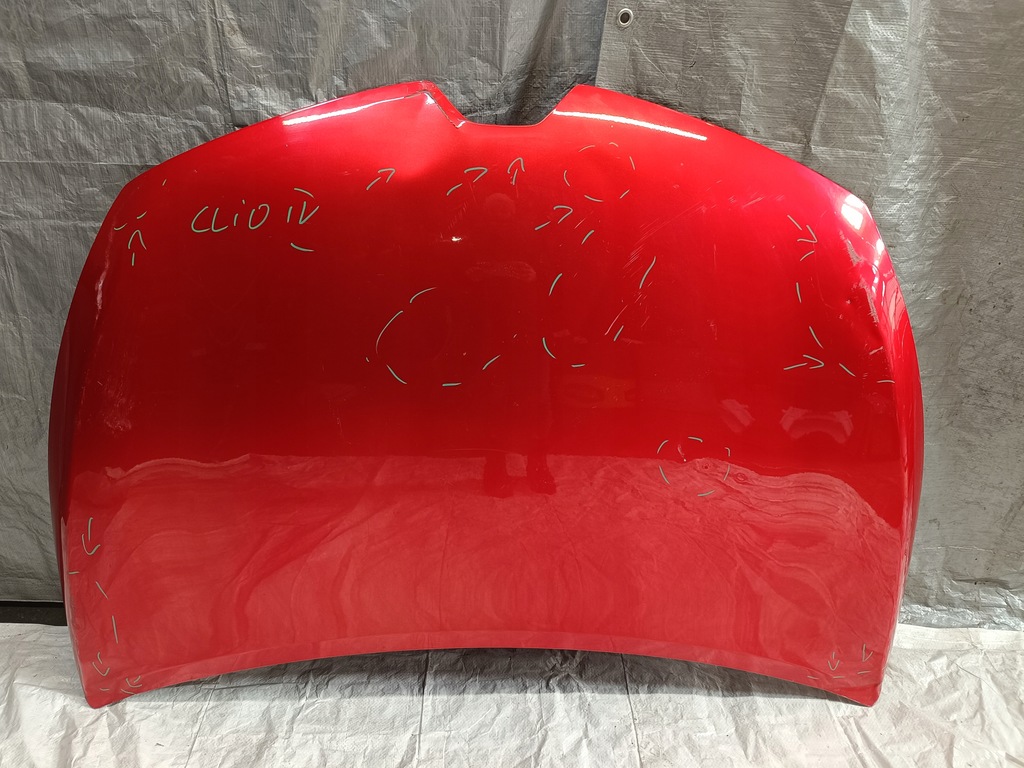 фото №1, Капот крышка двигателя renault clio iv