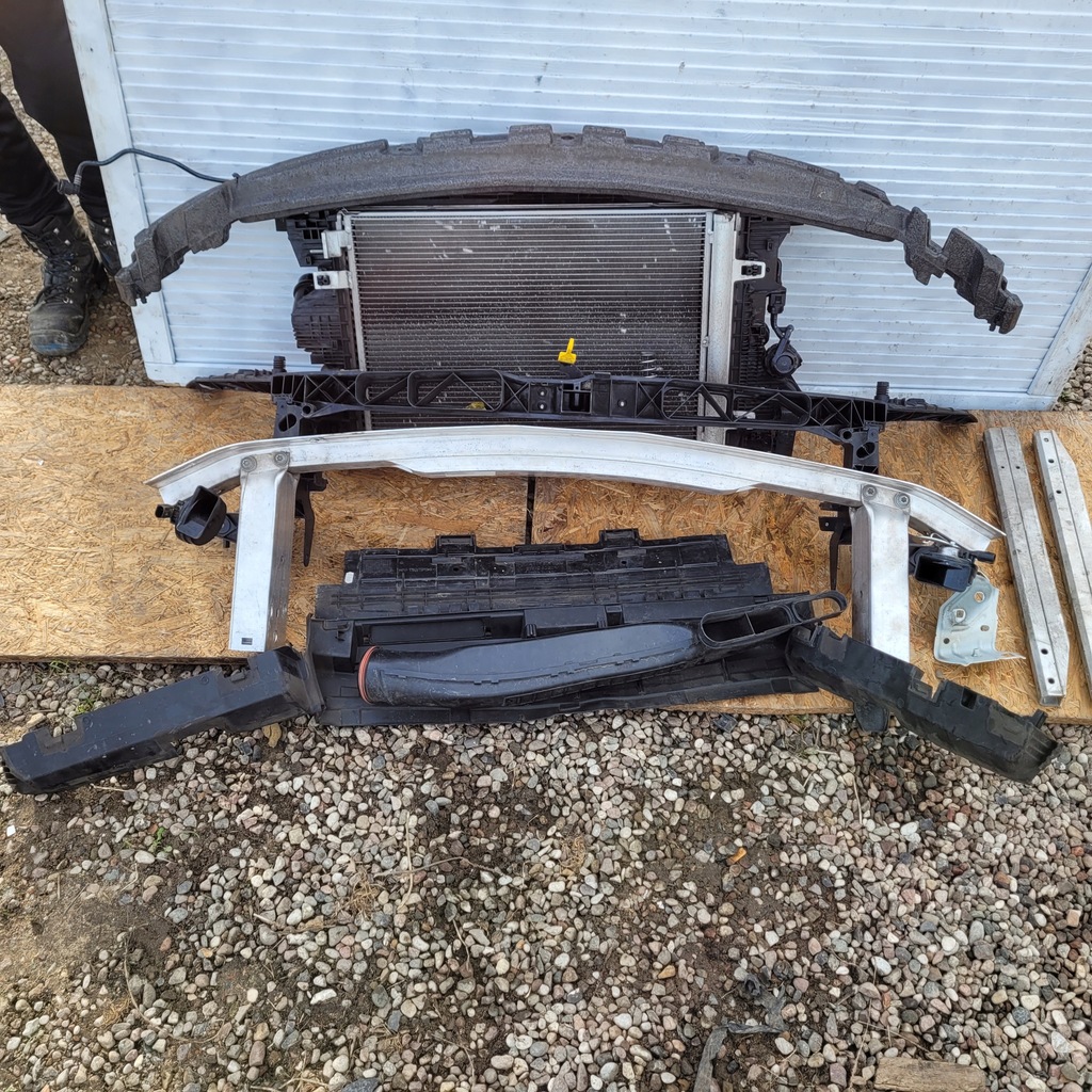 фото №5, Pas передний радиатор балка абсорбер шторка mercedes gla w247 2.0 демонтаж