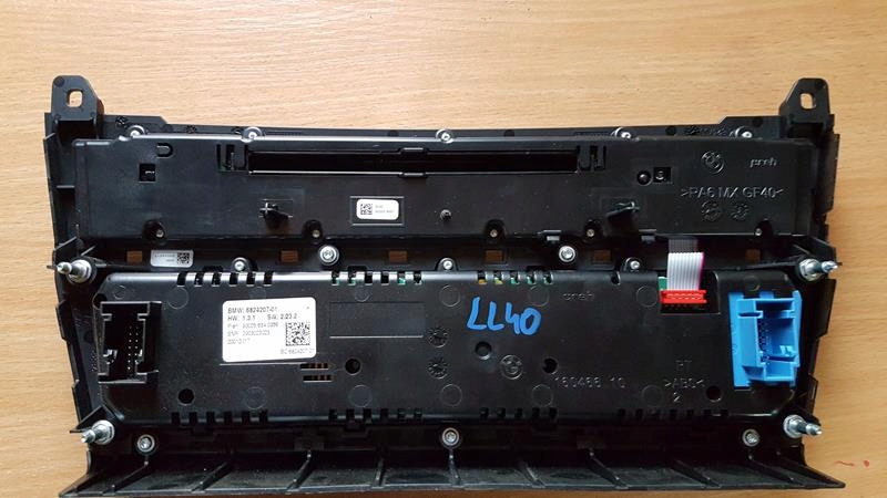 фото №5, Панель кондиционера радио bmw f10 f11 6824207