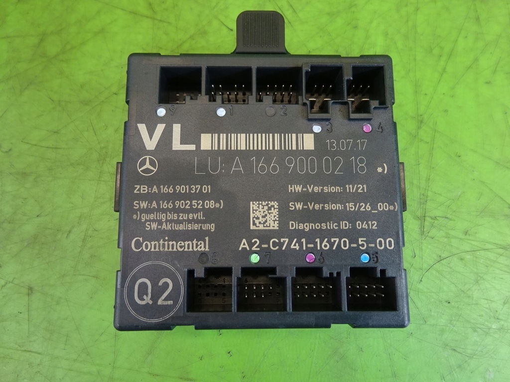 фото №1, Модуль дверь infiniti q30 a1669000218 qx30 18r