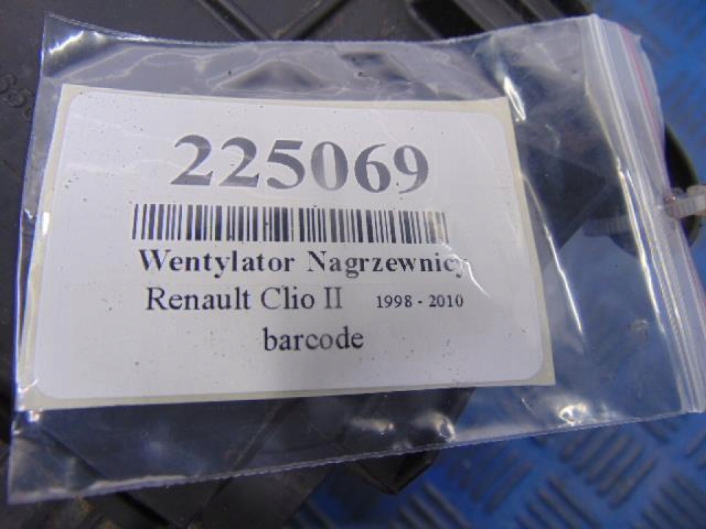 фото №10, Renault clio ii lift hb 1.5dci вентилятор обігрівача x65r665626f