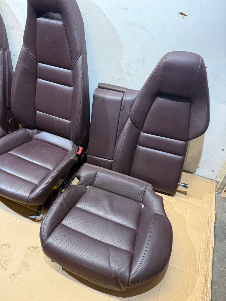 фото №8, Porsche panamera 970 s lift сиденья заднее сиденье обшивки обивка комплект