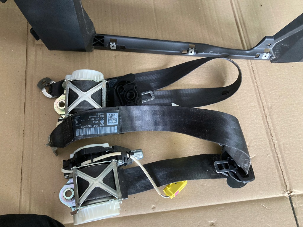 фото №5, Панель приладів консоль подушки безпеки ремені vw passat b6 lift cc