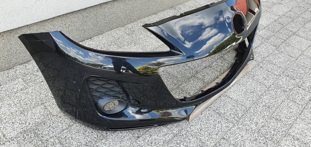 фото №4, Mazda 3 lift 11-13 бампер перед оригинал c392