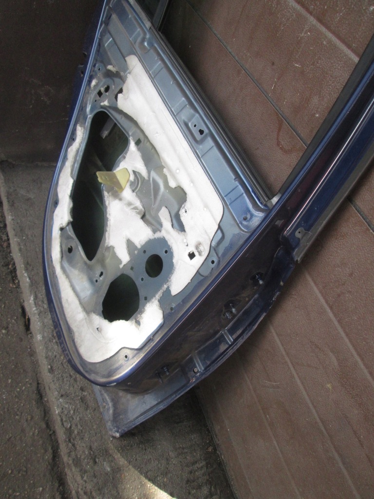 фото №4, Дверь левая задняя задние granatowe renault clio 3 iii