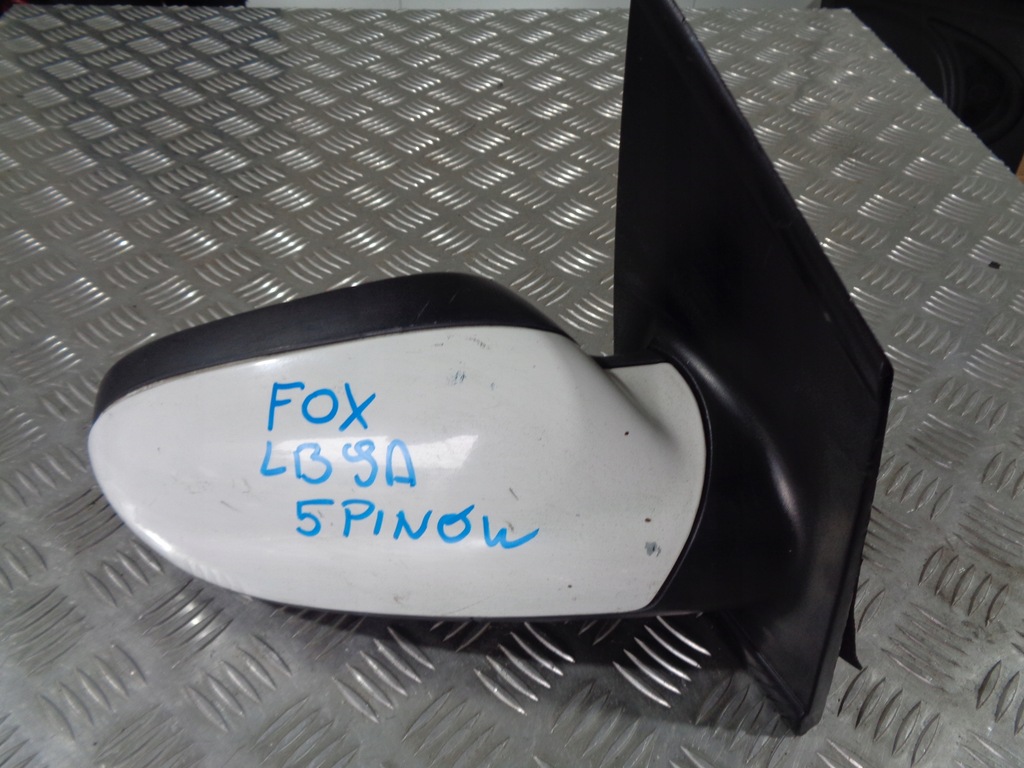 фото №1, Vw fox lb9a зеркало правое 5pin