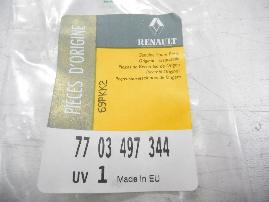 фото №7, Контакт renault clio ii оригинальный номер 7703497344