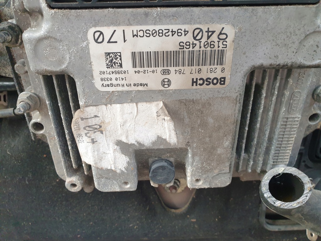 фото №1, Alfa romeo giulietta 2.0 jtd блок управления 0281017784