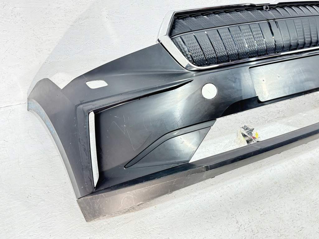 фото №10, Skoda enyaq 5la бампер перед передній решітка радіатора решітка радіатора новий оригінал