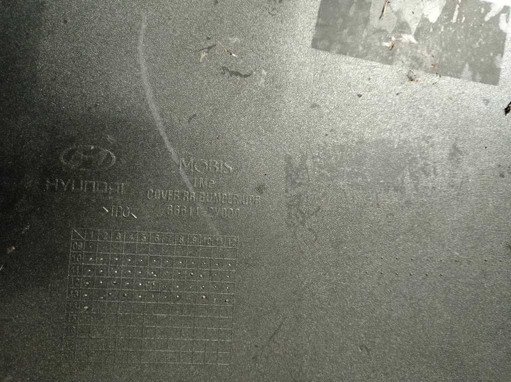 фото №9, Hyundai ix35 10-15 бампер задняя задний