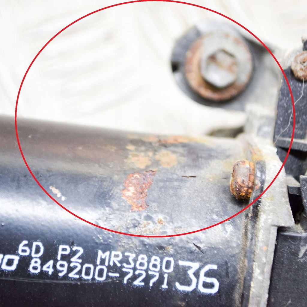 фото №6, Mitsubishi pajero 2002 моторчик двірник скло передньої / лобове