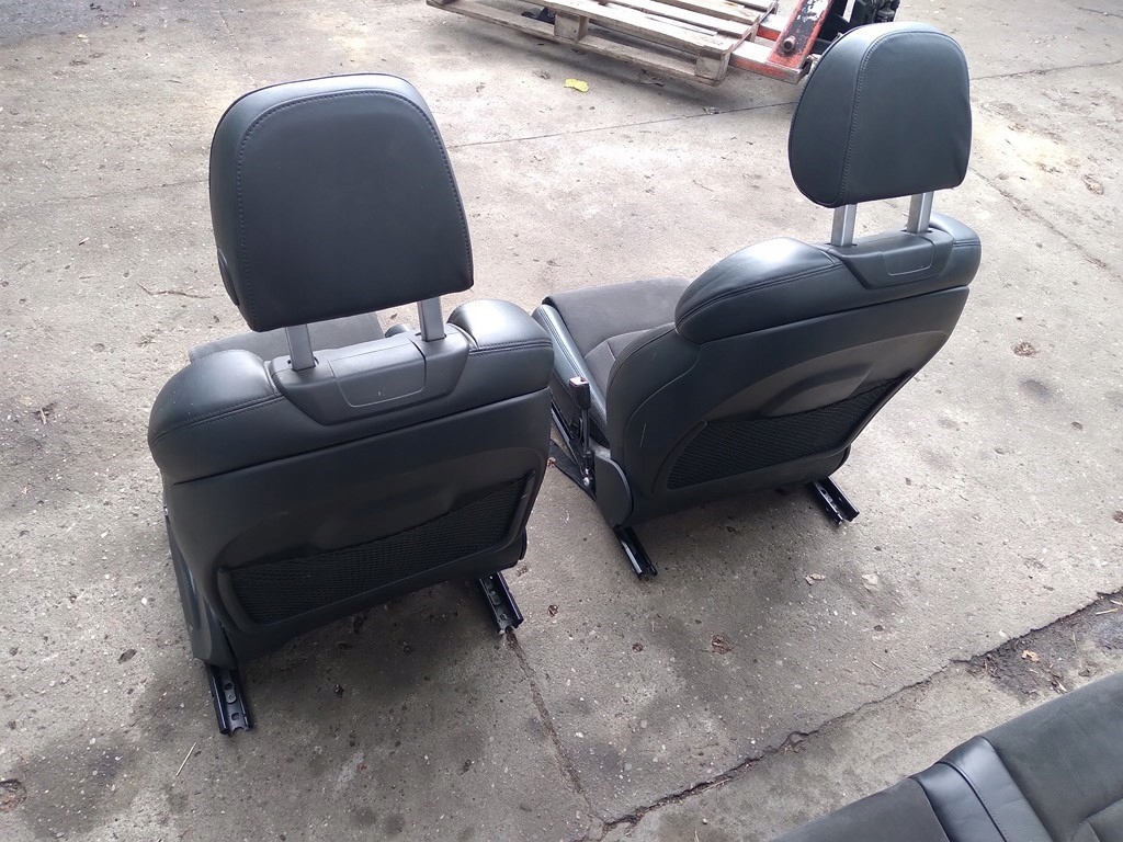 фото №9, Audi q7 4m сидіння заднє сидіння обшивки шкіра alcantara комплект