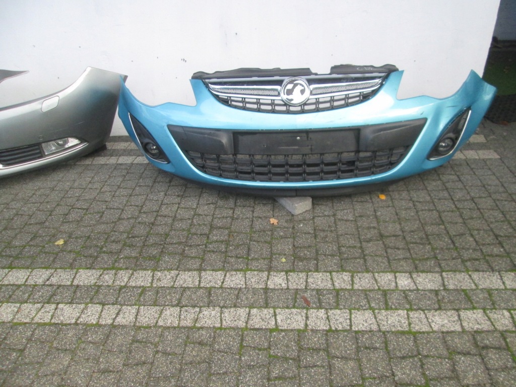 Купить Бампер передний opel corsa d рестайлинг  2011-14 blekitny