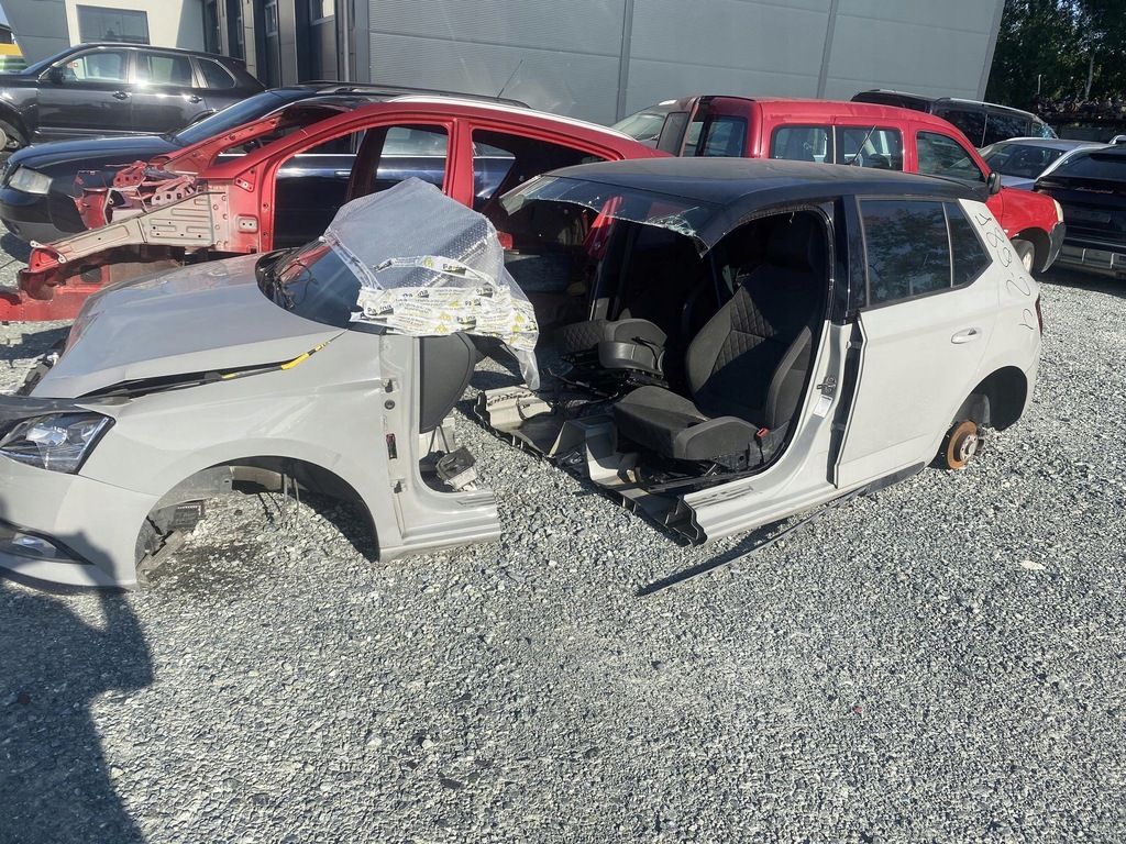 фото №6, Skoda fabia iii задняя с крыша четверть поддон