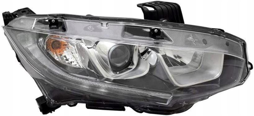 фото №1, Honda civic x sedan usa 2016-2018 лампа фара правая bez led