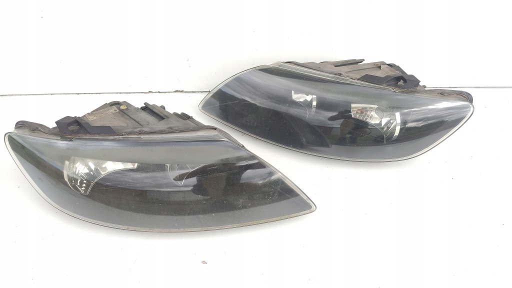 фото №1, Audi q7 4l лампа левый + правый перед uk kpl