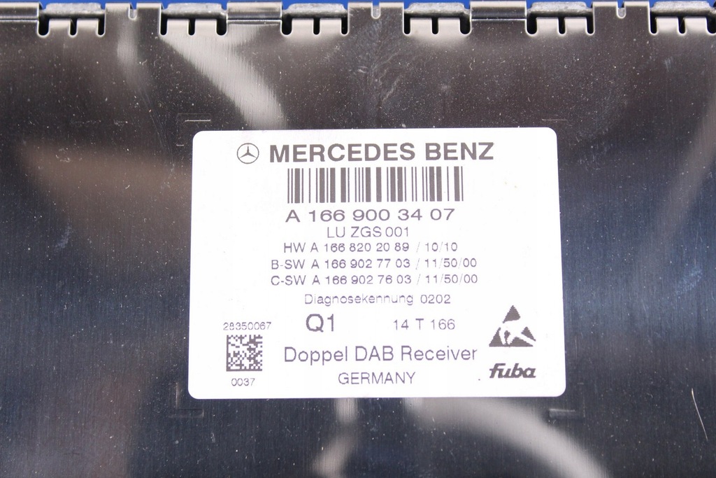 фото №2, Модуль підсилювач радіо mercedes w212 a1669003407