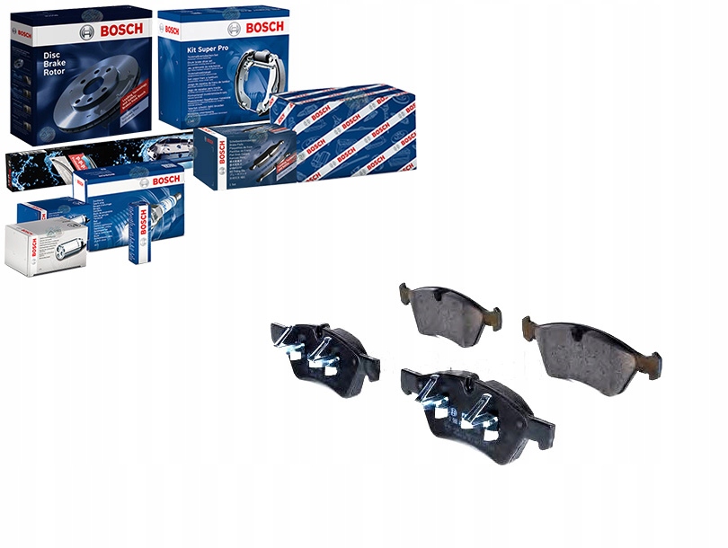 фото №1, Тормозные колодки тормозные mercedes перед w164 ml x164 bosch