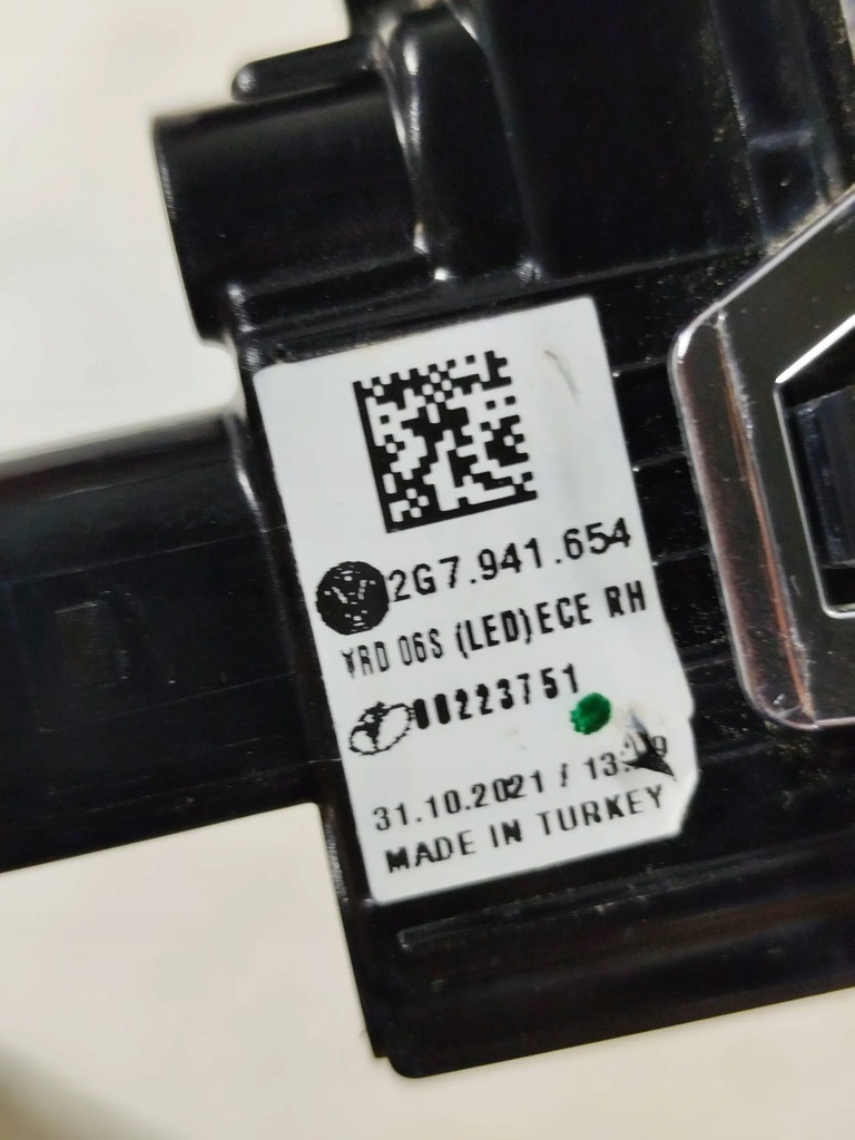 фото №7, Vw taigo 21- правый led решётка бампера перед drl движение dziennej хром oryg