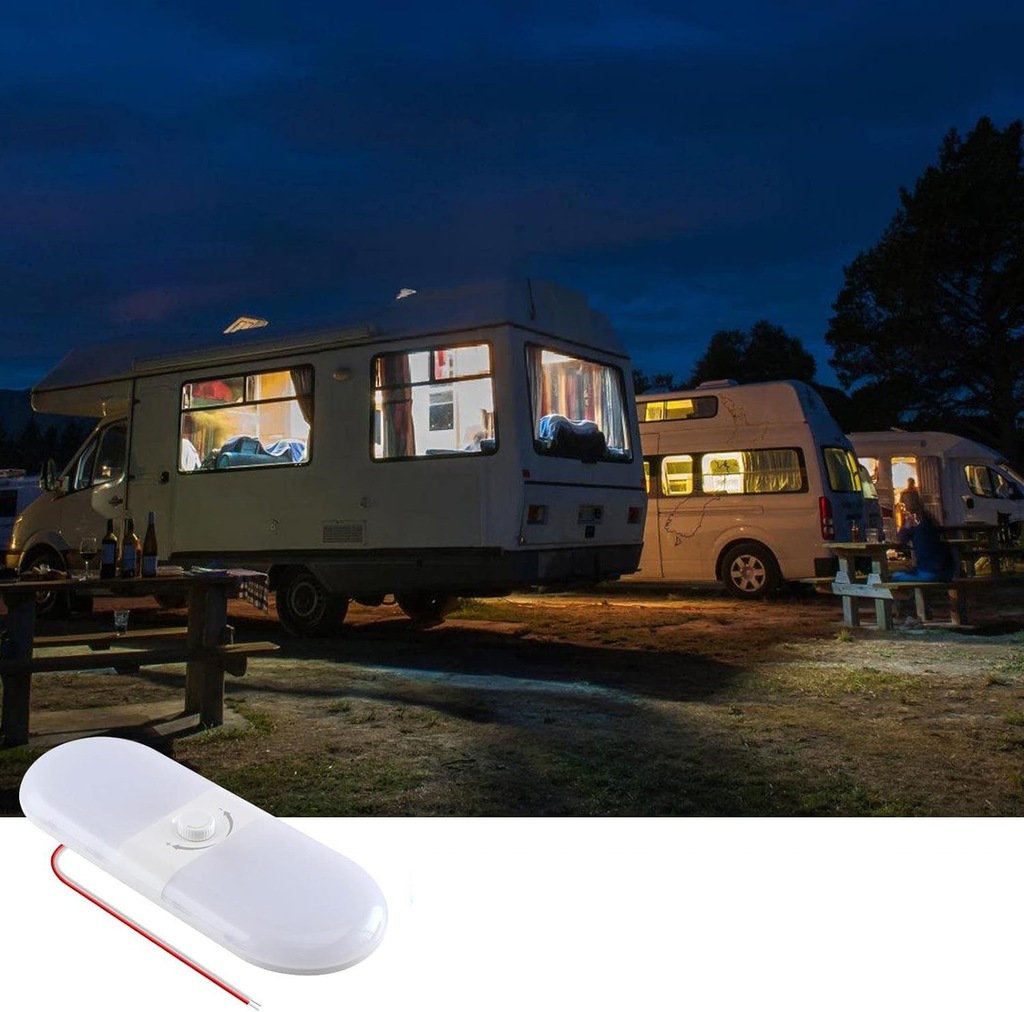 фото №3, Лампа led потолочная освещение do прицепа kampera