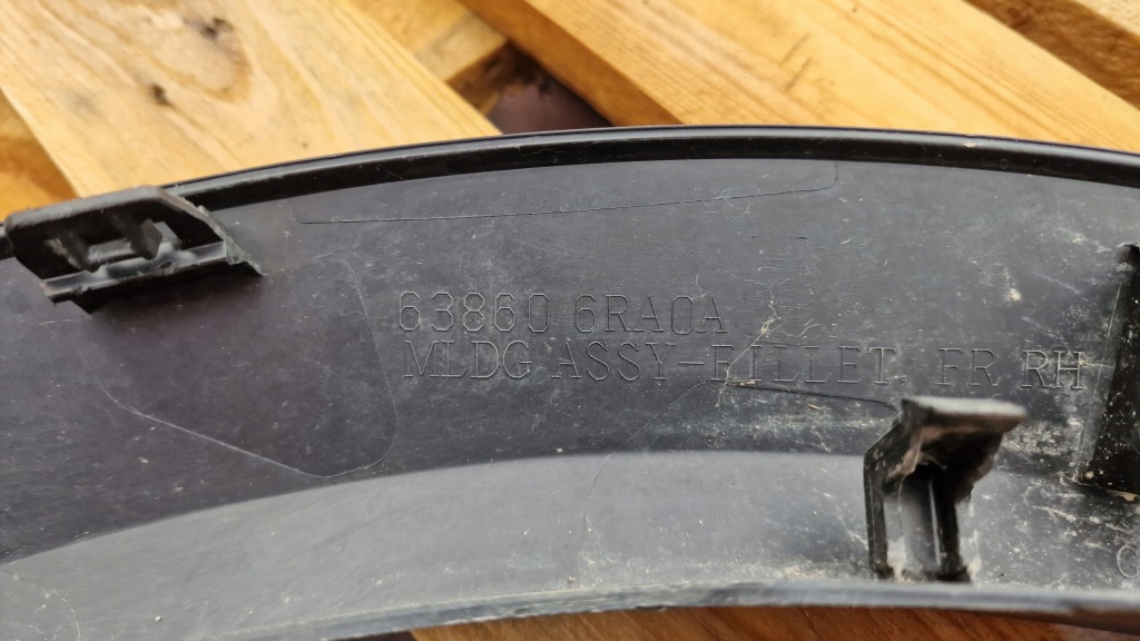 фото №12, Молдинг накладка na крила nissan x-trail t33 ліва права лівий правий перед