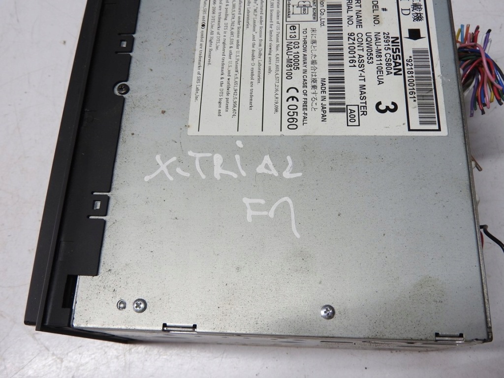 фото №8, Nissan x-trail t31 08-13 радио 25915cs80a навигация gps дисплей экран