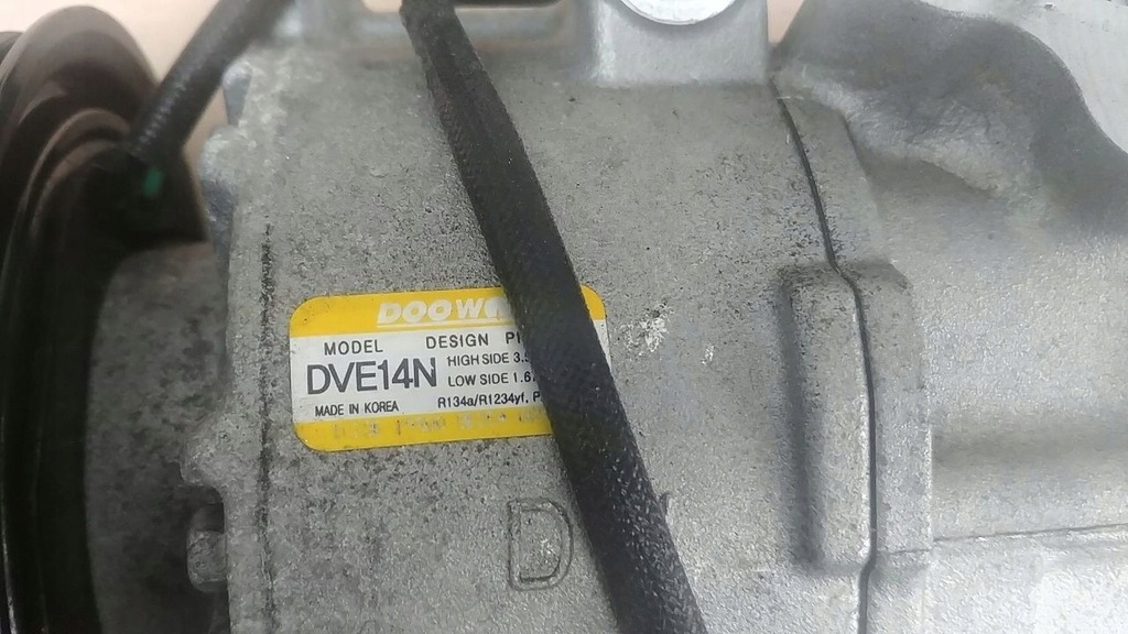 фото №5, Компрессор кондиционера hyundai kona 1.6 t-gdi dve14n