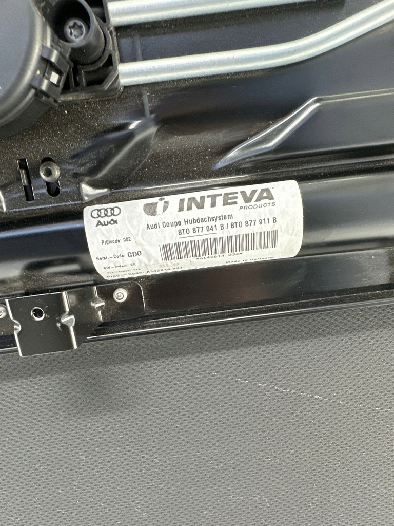 фото №7, Люк kompletny комплект audi a5 8t 8f 8t0877041b