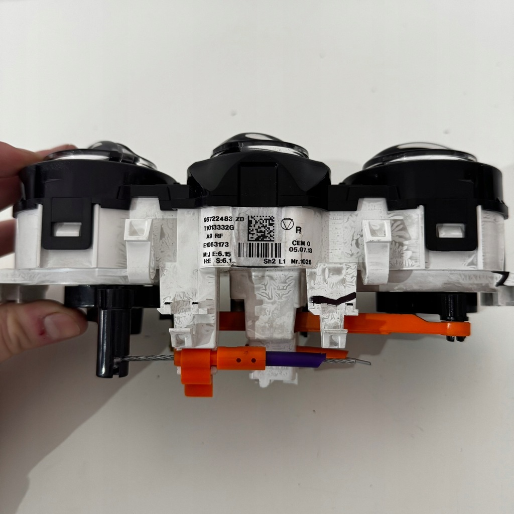 фото №8, Панель кондиционера обдув peugeot 208 1 gen 96722483zd