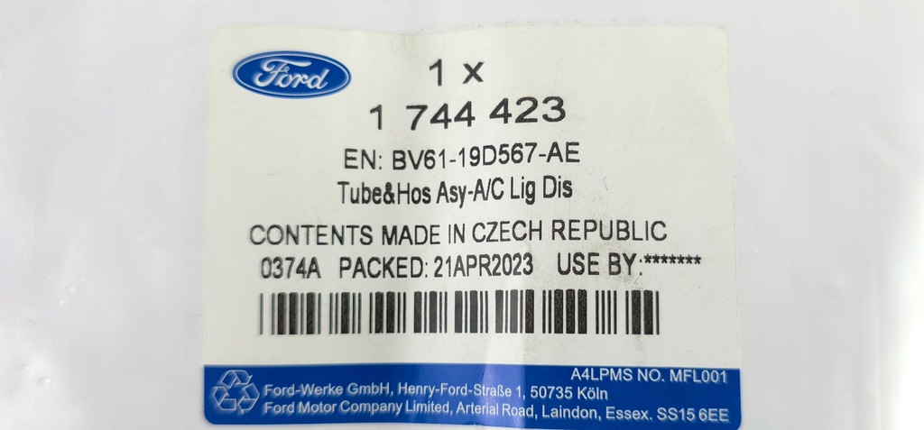 фото №11, Шланг кондиціонера ford focus mk3 c-max mk2