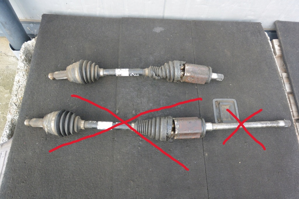 Купити Привідний вал лівий перед bmw x5 x6 f15 f16