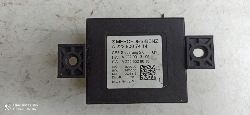 фото №1, Mercedes w222 модуль камери паркування a2229007414