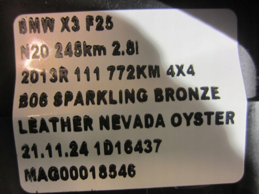 Купить Bmw x3 f25 америка x5 подушка водителя подушка безопасности w руль 6888435 32306888435