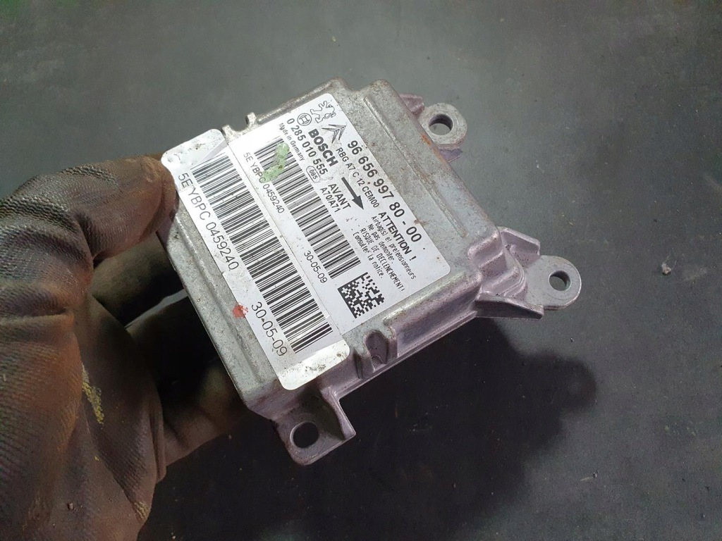 фото №10, Peugeot 207 модуль датчик подушка безпеки подушок citroen 9665699780 1.6 hdi