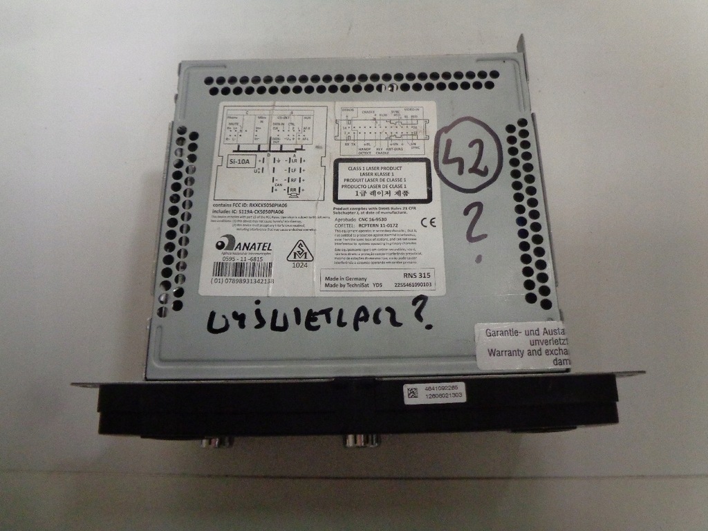 фото №3, Skoda superb радіо rns navi amundsen 3t0035192l