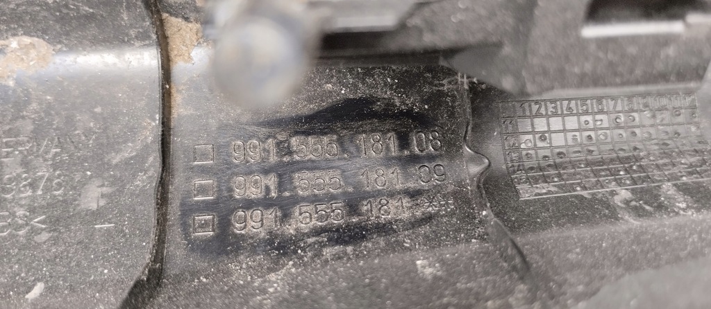 фото №6, Защита левая обшивка стойка левая porsche 911 991 991555181