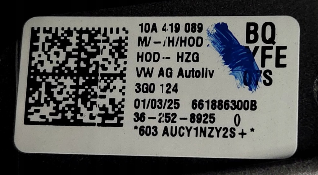 фото №13, Повітропровід підігрів acc vw id4 id 4 gtx 10a419089bq yfe