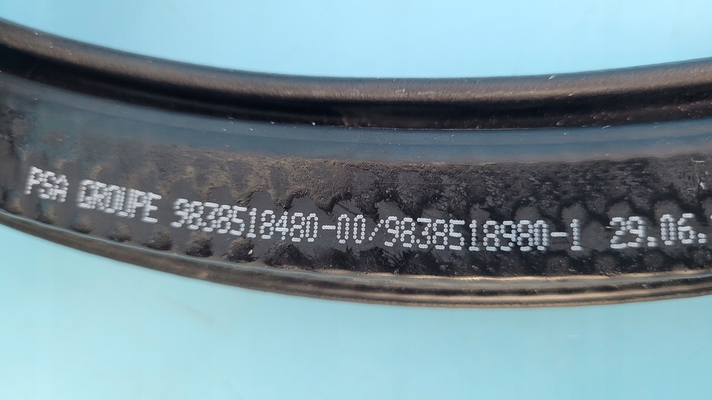 фото №9, Opel astra l vi 23r 1.5d прокладка дверь левый задняя 9838518480