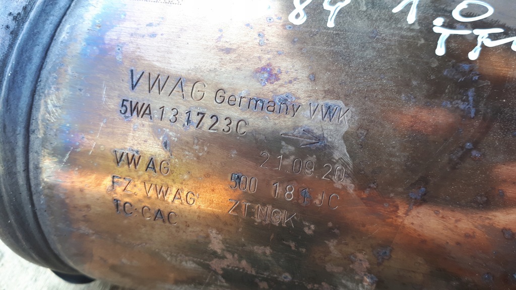 фото №8, A3 8y каталізатор гасник 1.0 tsi audi vw skoda