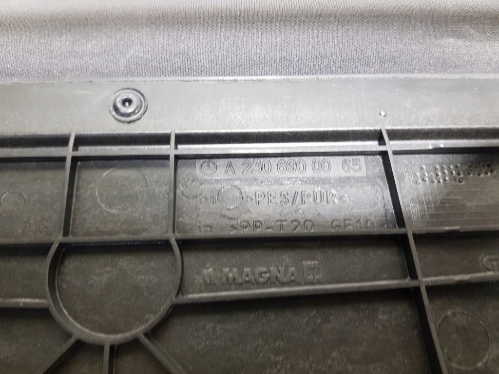 Защита крыша шторка mercedes sl r230 a2306900065 Цена