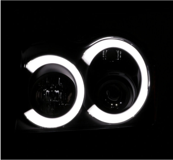 Фары chrysler jeep grand cherokee od 2005 к 2008 год led Доставка