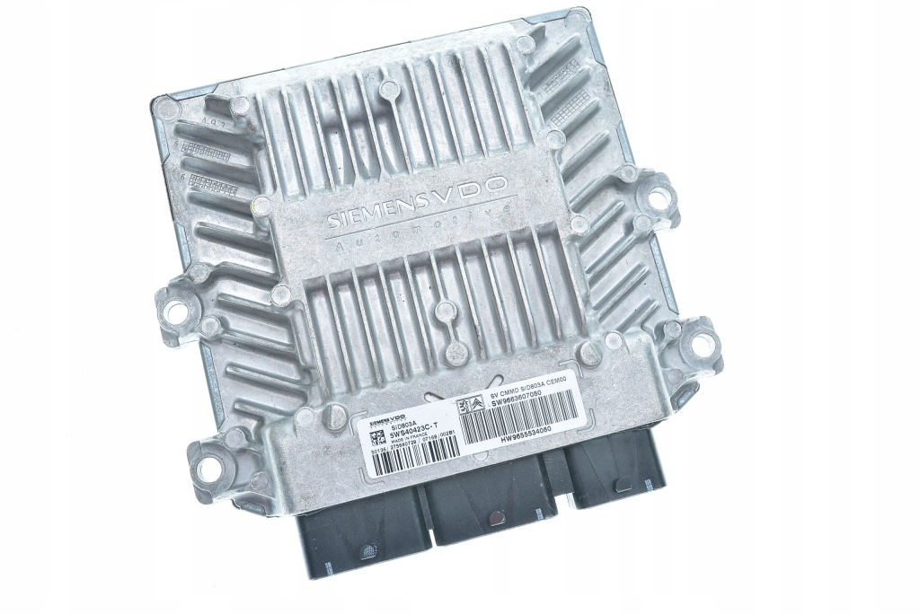 фото №1, Бортовий комп'ютер peugeot 407 2.0 5ws40423c-t 9663607080